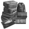 6 Or 8 Piece Polyester Packing Cube Set For Clothes Shoes And Travel Organization 17
