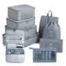 Travel Packing Cube Set Foldable Polyester Storage Bags For Clothes Toiletries And Shoes 14
