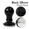 Spring Loaded Espresso Tamper With Ripple Base And 15 Lb Constant Pressure 12