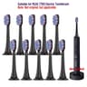 Sonic Electric Toothbrush Replacement Brush Heads With Soft Bristles And Protective Caps 5 Or 10 Pa 6