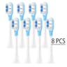 Sonic Electric Toothbrush Replacement Heads With Soft Bristles And Protective Caps 9