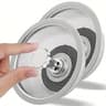2 Set Kitchen Sink Strainer With Handle And Stopper Stainless Steel Mesh Drain Basket 7