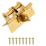4 Inch Automatic Self Closing Door Hinge With 90 Degree Positioning And 3 In 1 Steel Design 0