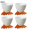 Cute Egg Cup Holder  Creative Plastic Boiled Egg Stand For Kitchen And Breakfast 8
