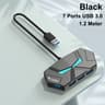 7Port USB 30 Hub With 5Gbps HighSpeed Data Transfer And USBC Power Supply 0