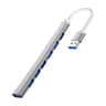 7Port USB 30 Hub With USBC Connector  5Gbps Multiport USB Splitter 0