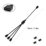 5V 3Pin ARGB Extension Cable  Addressable RGB Connector For PC Fans And LED Strips 7