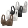 Seamless Front Closure Bra For Women  WireFree PushUp Full Coverage Bralette 11