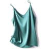 Womens VNeck Chiffon Tank Top  Sleeveless Slim Fit Summer Camisole 0