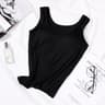 Womens Tank Top With BuiltIn Bra  Padded High Stretch Slim Fit Camisole 7