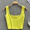 Womens Backless Crop Tank Top  Slim Fit Y2K Sleeveless Summer Camisole 0