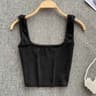 Womens Backless Crop Tank Top  Slim Fit Y2K Sleeveless Summer Camisole 17