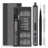 Electric Precision Screwdriver Set With 5 Torque Settings And Magnetic Bits 8
