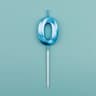 3D Birthday Number Candles In Blue And Pink For Cake Decorations 20