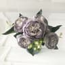 Artificial Silk Peony Bouquet With 5 Blooms And 4 Buds For Wedding And Home Decor 13