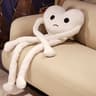 Cute HeartShaped Plush Throw Pillow For Bedroom And Living Room Decor 0