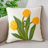 Tulip Decorative Throw Pillow Soft Terry Cloth Sofa And Bed Cushion 10