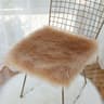 Soft Plush Square Chair Cushion With NonSlip Backing 7
