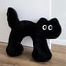 Funny Pink Star Flower Plush Pillow With Long Arms And Legs 0