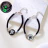 Matching Sun And Moon Couple Bracelets  Handmade Braided Rope Jewelry Set 9