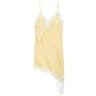 Womens Asymmetrical Lace Slip Mini Dress With VNeck And Backless Design 8