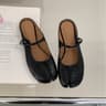 Womens Mary Jane Flats With Buckle Strap And Soft Microfiber Upper 13