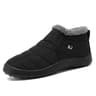 Womens Winter Snow Boots With Plush Lining And Low Wedge Heel 9