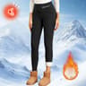 Womens HighWaisted FleeceLined Flared Leggings For Winter 9