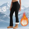 Womens HighWaisted Fleece Leggings  Warm Winter Thermal Tights 12