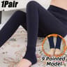 Winter Fleece Lined Leggings For Women Thickened Warm AnkleLength Tights 11