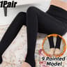 Winter Fleece Lined Leggings For Women Thickened Warm AnkleLength Tights 16
