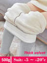 Womens High Waist Fleece Lined Thermal Leggings For Winter Warmth 16