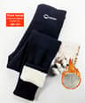 Womens High Waist Thermal Leggings With Thick Fleece Lining For Winter 0