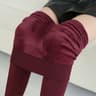 Womens Winter Thermal Leggings With Thick Fluff Lining And High Waist 0