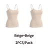 Womens Seamless Shapewear Cami Tank Top With Adjustable Straps And Medium Control 10