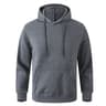 Unisex Solid Color Pullover Hoodie With Kangaroo Pocket And Ribbed Cuffs 7