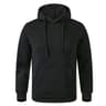 Unisex Solid Color Pullover Hoodie With Kangaroo Pocket And Ribbed Cuffs 15