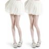 Womens Lolita Floral Lace Thigh High Stockings With Stretchy Mesh Design 12