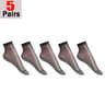 Womens UltraThin Breathable Nylon Ankle Socks With NonSlip Cotton Soles 14