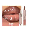 2in1 Lip Liner And Gloss Waterproof Matte Lip Contour With Mirror Shine 7