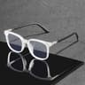 Blue Light Blocking Glasses With Square Alloy Frames For Women And Men 6