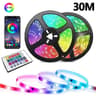 RGB LED Strip Lights With USB Power Bluetooth And 24Key Remote Control 9
