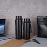 Stainless Steel Thermal Water Bottle Large Capacity Vacuum Flask for Hot  Cold Drinks Portable Ins