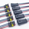 Waterproof Electrical Connector  10Pcs QuickConnect Terminals With Wire For Cars Boats  Marine 8