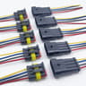 Waterproof Electrical Connector  10Pcs QuickConnect Terminals With Wire For Cars Boats  Marine 9
