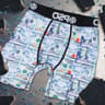 Sexy Men Boxer Underwear Plus Size  Breathable Mens Boxershorts  Fashion Printed Man Briefs Trunks