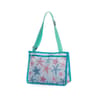 Kids Mesh Beach Bag For Shell Collecting Colorful Lightweight Beach Toy Storage Bag 9