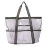 Large Capacity Mesh Beach Bag With Pockets Durable SandFree Organizer Tote 6
