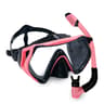 Kids Snorkeling Mask Set Anti Fog Swim Goggles With Nose Cover And Dry Top Snorkel 6