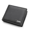 Genuine Leather Slim Men Wallet Compact Waterproof Card Holder With Coin Pocket 6